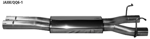 Bastuck Edelstahl Vorschalldämpfer Jaguar XK u. XKR Typ QQ6 Coupe+Cabrio ab Bj.06: JAXK/QQ6-1#1