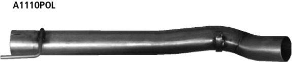 Bastuck Edelstahl Vorschalldämpfer-Ersatzrohr Opel Astra F Fließheck, Stufenheck, Cabrio: A1110POL#1