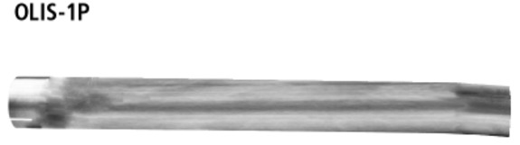 Bastuck Edelstahl Vorschalldämpfer-Ersatzrohr (für Duplex Anlagen) Opel Insignia Sports Tourer: OLIS-1P#4