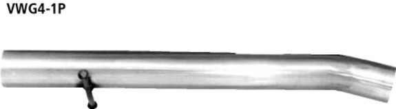 Bastuck Edelstahl Vorschalldämpfer-Ersatzrohr Seat Toledo 1M: VWG4-1P#4