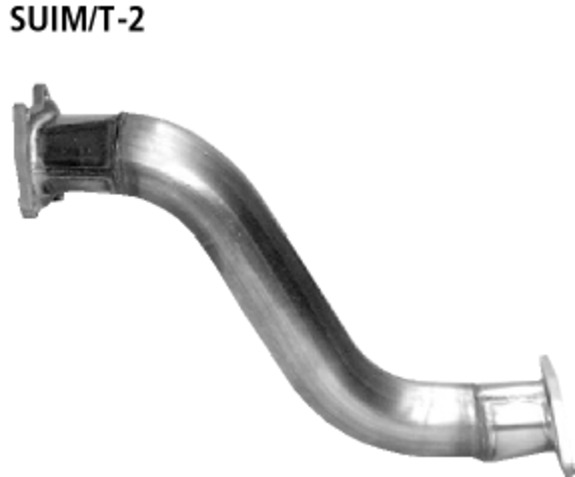 Bastuck Edelstahl Downpipe Subaru Impreza GD GG ab Bj.03 STI Turbo inkl. 2.5l: SUIM/T-2#1