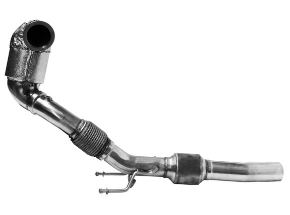 Bastuck Edelstahl Downpipe mit Sport-Kat VW Polo AW GTI ab Bj.2017: VWP6/AW-KAT#1