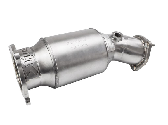 Bull-X Edelstahl Ø76mm-Downpipe mit 200-Zeller Sport-Kat Audi A5 B9 2.0l TFSI inkl. quattro Typ F5