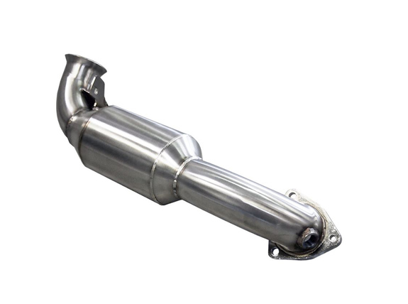 Bull-X Edelstahl Ø63,5mm Downpipe mit 200-Zellen Sport-Kat Peugeot 207 W 1.6l Turbo: HGBXDPMC01-2#5