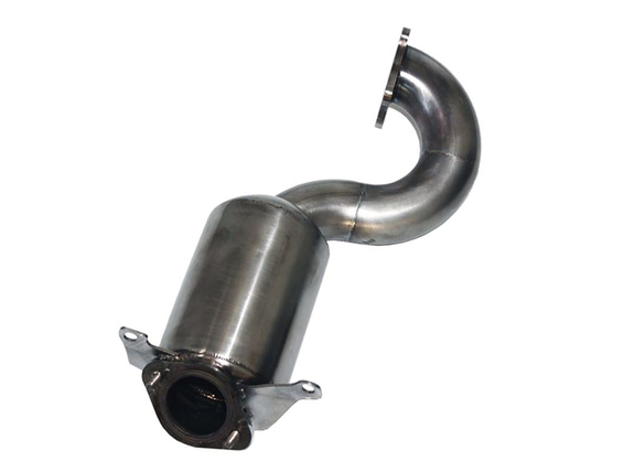 Bull-X Edelstahl Ø63,5mm Downpipe mit 200-Zellen Sport-Kat VW Golf 5 1.4l: HGDPVAG14-EWG#5