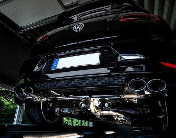 EGO-X Edelstahl Duplex Sportauspuff mit Klappensteuerung Ø76mm VW Golf 7 R Facelift inkl. Endrohrsatz nach Wahl: HGBXAGAVAG32ESD EGO-X Edelstahl Duplex Sportauspuff mit Klappensteuerung Ø76mm VW Golf 7 R Facelift inkl. Endrohrsatz nach Wahl: HGBXAGAVAG32ESD