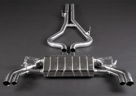 Capristo Edelstahl Duplex Sportauspuff-Komplettanlage ab OPF Audi RS3 8Y Sportback für originalen Endrohrausgang: 02AU10903013