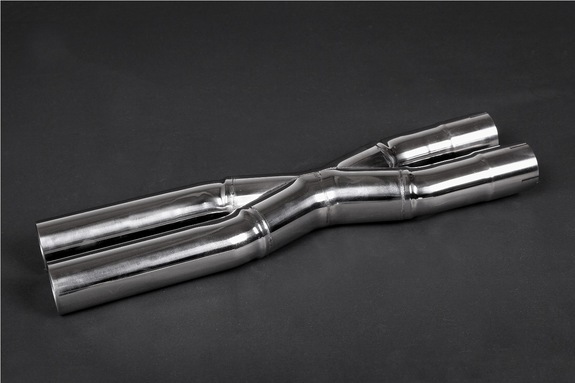 Capristo Edelstahl X-Pipe Verbindungsrohre Ferrari FF: 02FE06403002#1