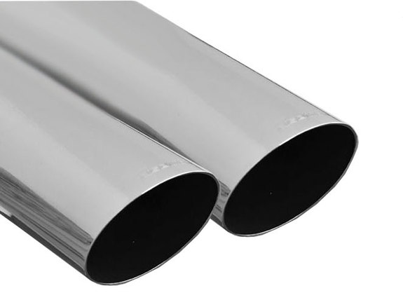 Eisenmann Edelstahl Sportauspuff BMW 1er F20 F21 LCI Facelift 116i 2x76mm rund scharfkantig abgeschrägt: B5450.00762