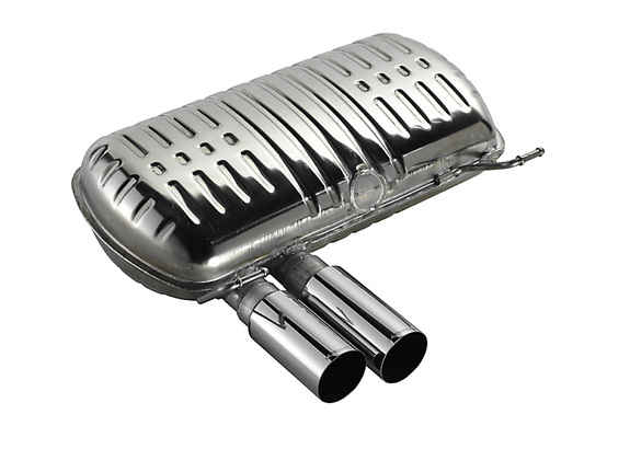 Eisenmann Edelstahl Sportauspuff RACE-Version BMW 3er E92 E93 Coupe & Cabrio 320i mit Flansch 2x76mm rund scharf gerade: B5333.20762