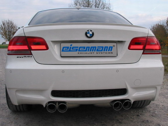 Eisenmann Edelstahl Duplex Sportauspuff RACE-Version BMW 3er M3 E92 E93 Coupe & Cabrio je 2x83mm rund scharf abgeschrägt doppelwandig versetzt: B5267.20835 Eisenmann Edelstahl Duplex Sportauspuff RACE-Version BMW 3er M3 E92 E93 Coupe & Cabrio je 2x83mm rund scharf abgeschrägt doppelwandig versetzt: B5267.20835