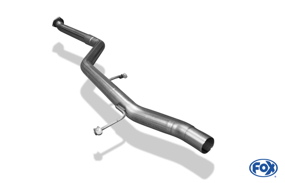 FOX Edelstahl Vorschalldämpfer-Ersatzrohr Audi 100, A6 Typ C4 2.6l 2.8l quattro: AU070030-VER