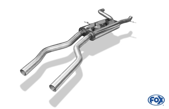 Fox Edelstahl Vorschalldämpfer Audi Q7 4.2l: AU110020-VSD