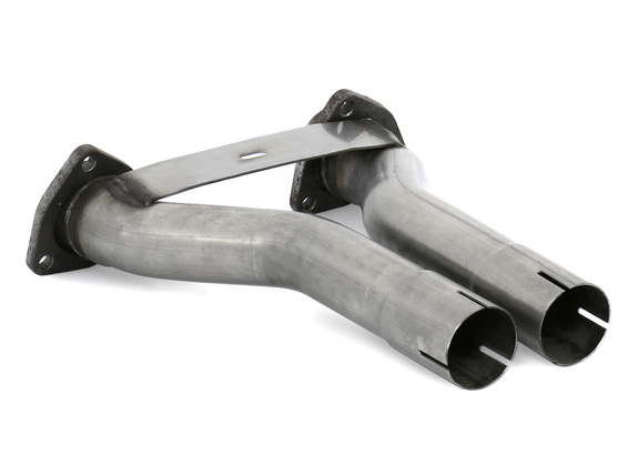 Fox Edelstahl Verbindungsrohr zum Kat (kurz) Audi S2 89 162kW 3B Motor: AU011050-VB2