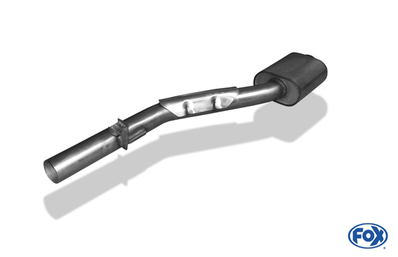 Fox Edelstahl Vorschalldämpfer BMW 3er E30 318is: BM020040-VSD