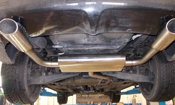 Fox Edelstahl Duplex Sportauspuff Chrysler Sebring Limousine Typ JS Bj.07-10 115x85mm oval eingerollt abgeschrägt: CR091013-347