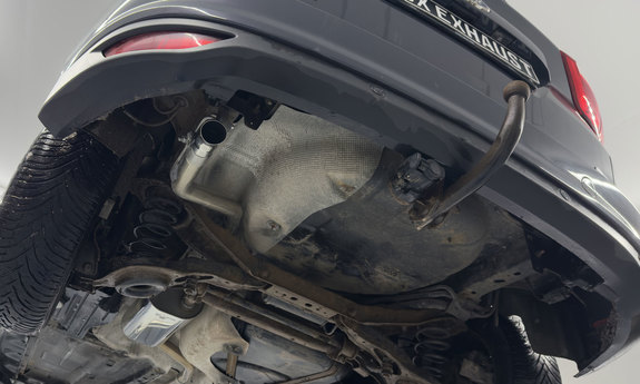 Fox Edelstahl Racing-Komplettanlage ab Kat Ford C-Max 2 1.0l EcoBoost 1x55mm Dieseloptik nach unten gebogen: FO071011-701ANLR