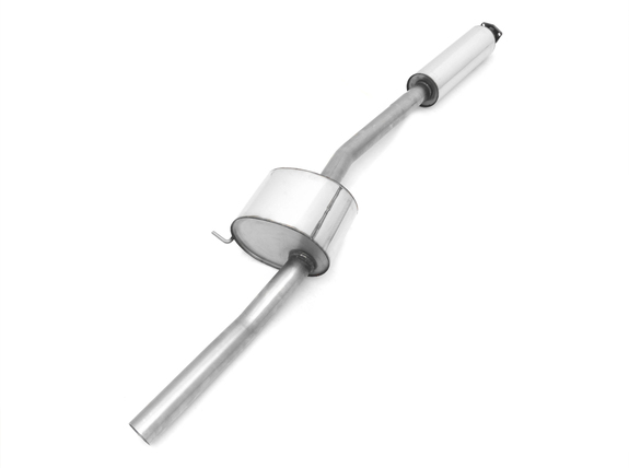 Fox Edelstahl Mittel- und Vorschalldämpfer Honda Accord 7 CL7 CL9 Bj.02-08: HO043000-VSD