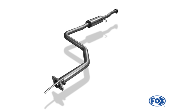 Fox Edelstahl Vorschalldämpfer Honda Civic 6 Aerodeck: HO013110-VSD