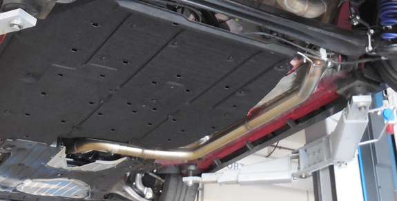 FOX Edelstahl Vorschalldämpfer-Ersatzrohr Honda Civic 9 FK2 Type-R: HO149010-VER