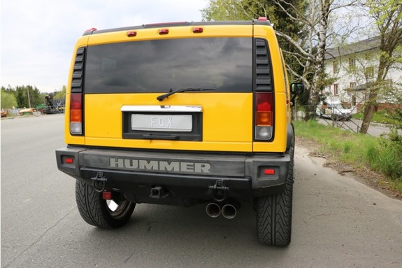 Hummer H2 6.0l FOX Sportauspuffanlage ab Kat: HU010022-296 Hummer H2 6.0l FOX Sportauspuffanlage ab Kat: HU010022-296