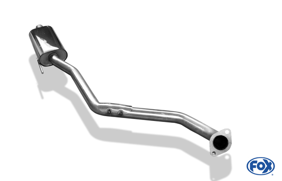 FOX Edelstahl Vorschalldämpfer Hyundai Veloster