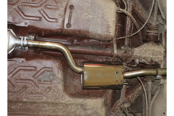 FOX Edelstahl Vorschalldämpfer Mercedes 190 Typ W201: MB010000-VSD