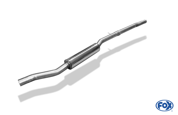 Fox Edelstahl Vorschalldämpfer Mercedes A-Klasse W176 A250 4matic Mod. mit OPF: MB022040-VSD