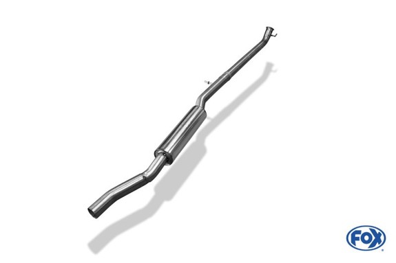 FOX Edelstahl Vorschalldämpfer Mercedes CLA 250 4MATIC C117: MB210020-VSD