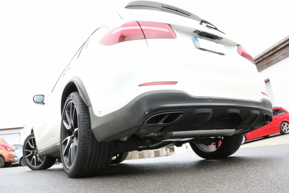 FOX Edelstahl Duplex Sportauspuff Mercedes GLC 43 AMG X253/C253 für Serienendrohre: MB240005-TLP