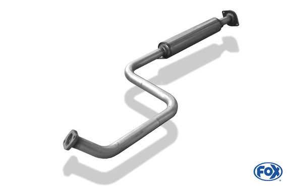 Fox Edelstahl Vorschalldämpfer Nissan Micra K11 Bj.93-03: NI010000-VSD