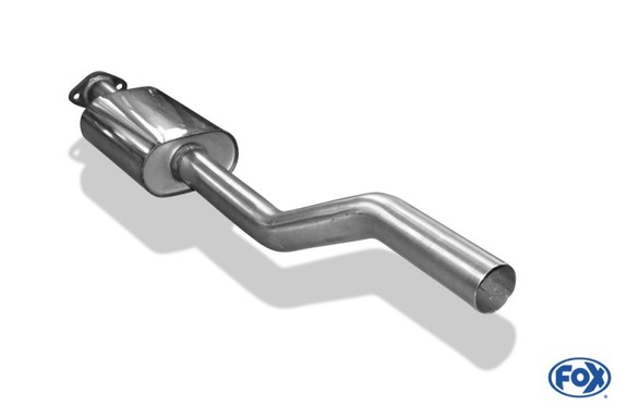 Fox Edelstahl Vorschalldämpfer Nissan Navara Pick UP Typ D22 4-türer: NI160000-VSD