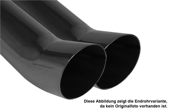 Fox Edelstahl Sportauspuff-Komplettanlage ab Kat Opel Astra F inkl. GSi CC Fließheck 3-Punkt-Aufhängung 2x76mm DTM rund scharf gerade: OP040142-166ANL