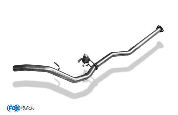 Fox Edelstahl Vorschalldämpfer-Ersatzrohr Opel Calibra A inkl. 4x4: OP080000-VER