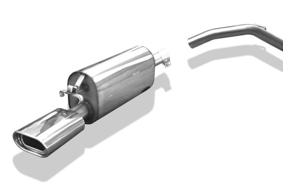 Fox Edelstahl Racing-Komplettanlage ab Kat Opel Calibra A inkl. 4x4 135x80mm flachoval eingerollt abgeschrägt mit Absorber: OP080001-593ANLR