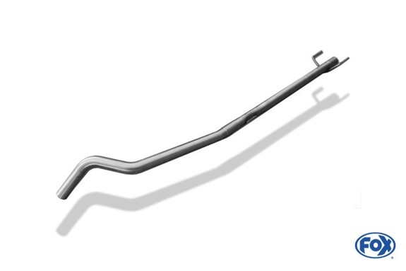 Fox Edelstahl Vorschalldämpfer-Ersatzrohr Opel Corsa C: OP032000-VER