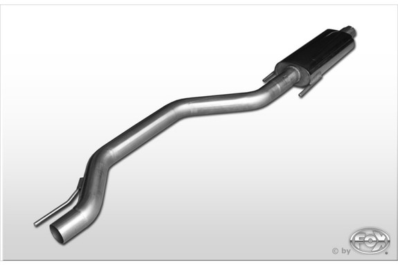 Fox Edelstahl Vorschalldämpfer Opel Signum 3.2l: OP200020-VSD