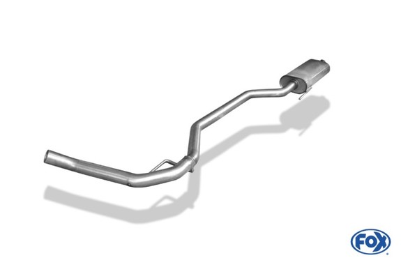 Fox Edelstahl Vorschalldämpfer Opel Vectra C inkl. GTS 1.6l 1.8l: OP052010-VSD