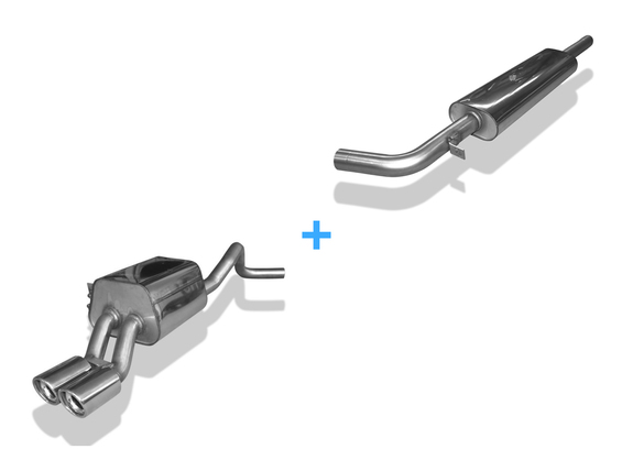 Fox Edelstahl Sportauspuff-Komplettanlage ab Kat Renault Megane 3 Schrägheck/Coupe GT-Line 2x80mm rund eingerollt abgeschrägt mit Absorber: RE082002-150ANL Fox Edelstahl Sportauspuff-Komplettanlage ab Kat Renault Megane 3 Schrägheck/Coupe GT-Line 2x80mm rund eingerollt abgeschrägt mit Absorber: RE082002-150ANL