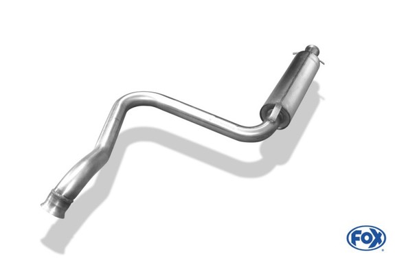 Fox Edelstahl Vorschalldämpfer Saab 900 YS3D: SA011000-VSD