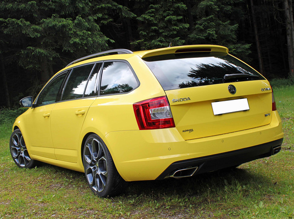 Fox Edelstahl Duplex Komplettanlage ab Kat Skoda Octavia RS TSI Typ 5E Limo u. Combi ab 2013 für originale Endrohre: SK062013-003ANL