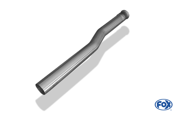 Fox Edelstahl Verbindungsrohr zum Kat VW Golf 5 GTI u. GTD: VW054010-VBR#1
