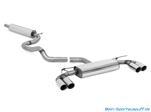 Fox Edelstahl Duplex Sportauspuff-Komplettanlage ab Kat VW Golf 7 1.2l 1.4l TSI 1.6l TDI je 2x80mm rund doppelwandig: VW056035-290ANL Fox Edelstahl Duplex Sportauspuff-Komplettanlage ab Kat VW Golf 7 1.2l 1.4l TSI 1.6l TDI je 2x80mm rund doppelwandig: VW056035-290ANL