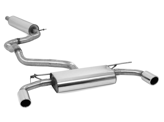 Fox Edelstahl Duplex Sportauspuffanlage ab Kat VW Golf 7 1.2l 1.4l TSI 1.6l TDI in GTI-Optik je 90mm rund eingerollt abgeschrägt: VW056055-131ANL Fox Edelstahl Duplex Sportauspuffanlage ab Kat VW Golf 7 1.2l 1.4l TSI 1.6l TDI in GTI-Optik je 90mm rund eingerollt abgeschrägt: VW056055-131ANL