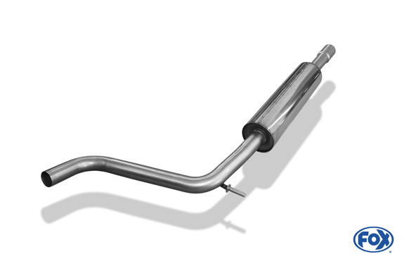 Fox Edelstahl Vorschalldämpfer VW Lupo 1.4l TDI: SE010020-VSD#2