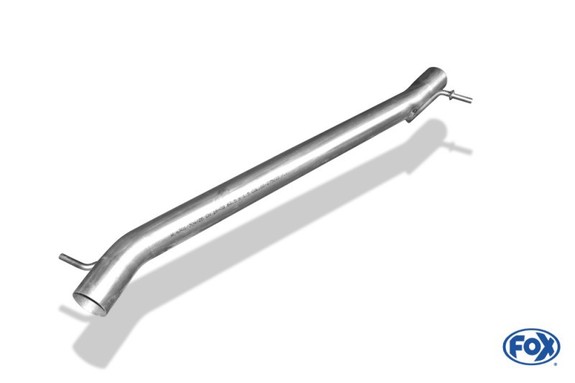 Fox Edelstahl Vorschalldämpfer-Ersatzrohr VW Touareg 7L 6-Zylinder: VW140000-VER