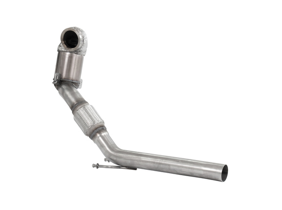 HJS Edelstahl Ø70mm Downpipe mit Kat Skoda Superb 3 Typ 3V 2.0l TSI 162kW: 90951110#6