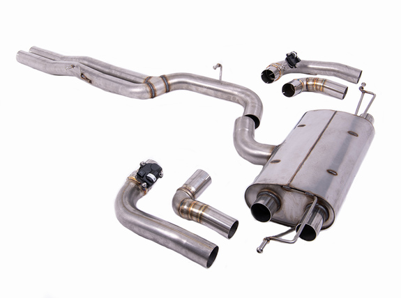Milltek Edelstahl Duplex Racing-Komplettanlage ab OPF Audi RS3 8Y Sportback: SSXAU965