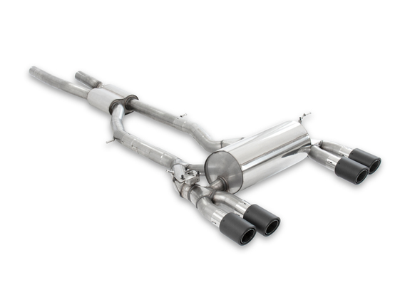 Milltek Edelstahl Duplex Sportauspuff-Komplettanlage ab OPF BMW M4 inkl. Competition und CS F82 F83 je 2x90mm rund eingerollt abgeschrägt aus Carbon: SSXBM1122#2 Milltek Edelstahl Duplex Sportauspuff-Komplettanlage ab OPF BMW M4 inkl. Competition und CS F82 F83 je 2x90mm rund eingerollt abgeschrägt aus Carbon: SSXBM1122#2
