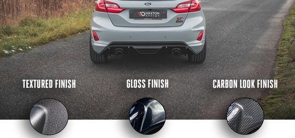 Milltek Edelstahl Duplex Sportauspuff-Komplettanlage ab OPF Ford Fiesta Mk8 1.0l Ecoboost ST-Line je 100mm rund doppelwandig abgeschrägt Titan matt: SSXFD389